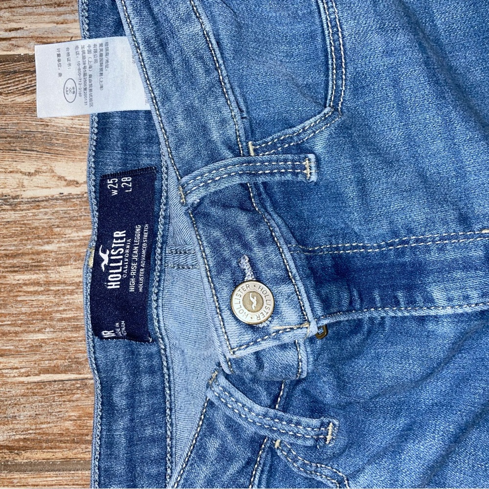Hollister  high rise jean leggings size 1 regular